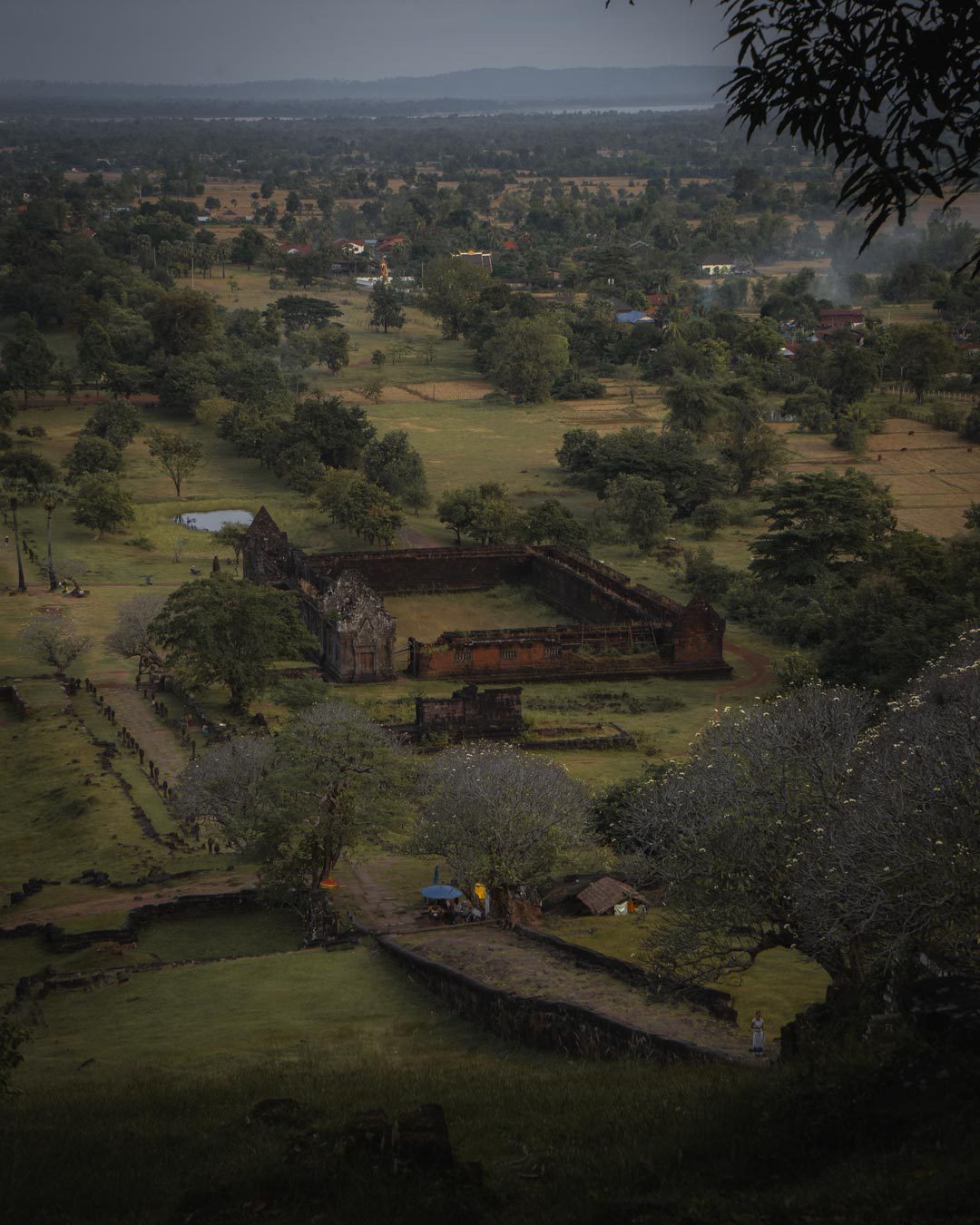 Wat Phou Tempel in Chumpasak, Laos.